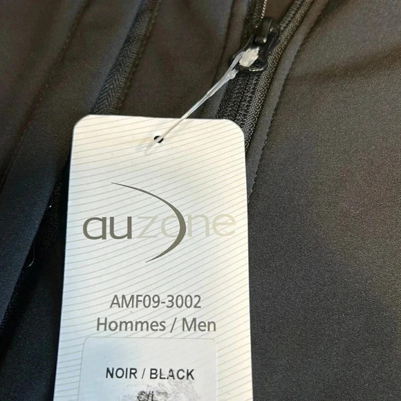 Y2K ,vintage tag,NWT MEN Large soft shell black jacket !Exc cond! Sporty,classic - Picture 14 of 14